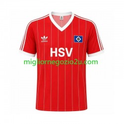 Maglia Hamburger SV 1983 Retro Uomo Trasferta Divisa Manica Corta