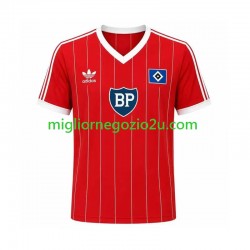 Maglia Hamburger SV 1984 Retro Uomo Trasferta Divisa Manica Corta