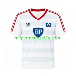 Maglia Hamburger SV 1986 Retro Uomo Trasferta Divisa Manica Corta