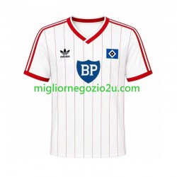 Maglia Hamburger SV 1984 Retro Uomo Casa Divisa Manica Corta