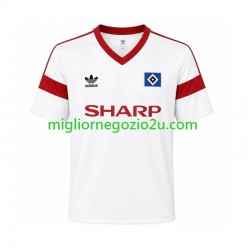Maglia Hamburger SV 1988 Retro Uomo Casa Divisa Manica Corta