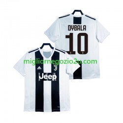 Maglia Juventus DYBALA 21 2018 2019 Retro Uomo Casa Divisa Manica Corta