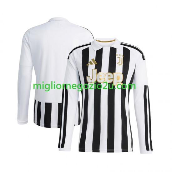 Maglia Juventus Uomo Casa Divisa 2026-2027 Manica Lunga