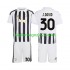Maglia Juventus Jonathan David 30 Bambino Casa Divisa 2026-2027 Manica Corta