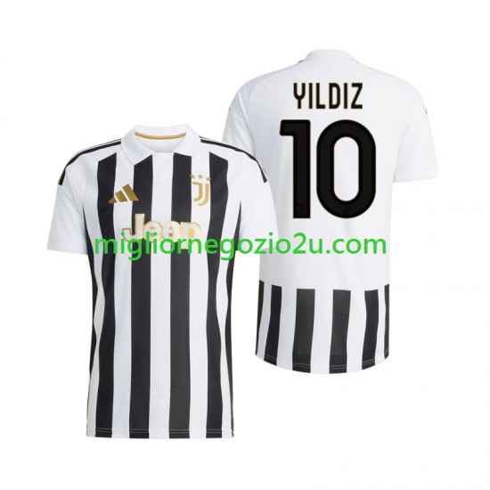 Maglia Juventus Kenan Yildiz 10 Uomo Casa Divisa 2026-2027 Manica Corta