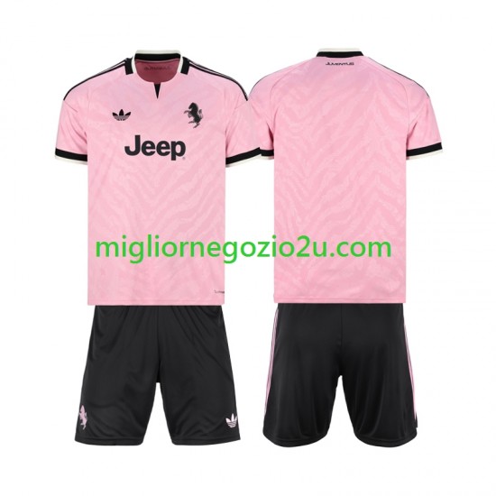 Maglia Juventus Bambino Trasferta Divisa 2026-2027 Manica Corta