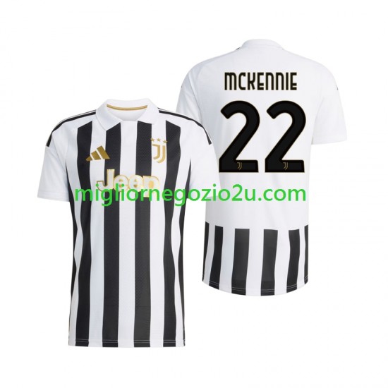 Maglia Juventus Weston McKennie 22 Uomo Casa Divisa 2026-2027 Manica Corta