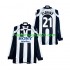 Maglia Juventus ZIDANE 21 1997 Retro Uomo Casa Divisa 1998 Manica Lunga
