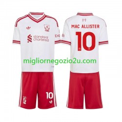 Maglia Liverpool Alexis Mac Allister 10 Bambino Trasferta Divisa 2026-2027 Manica Corta