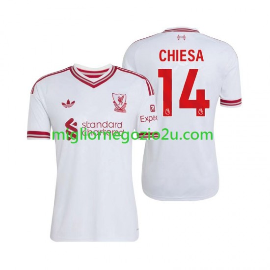 Maglia Liverpool Federico Chiesa 14 Uomo Trasferta Divisa 2026-2027 Manica Corta