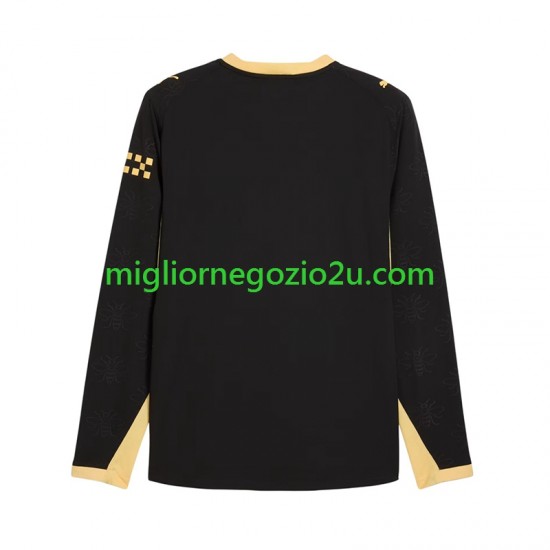 Maglia Manchester City Uomo Trasferta Divisa 2026-2027 Manica Lunga