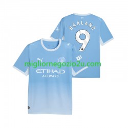 Maglia Manchester City Erling Haaland 9 Uomo Casa Divisa 2026-2027 Manica Corta