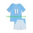 Maglia Manchester City Jeremy Doku 11 Bambino Casa Divisa 2026-2027 Manica Corta