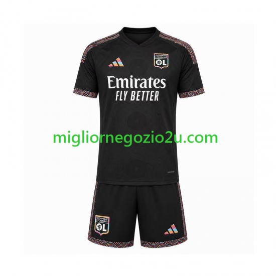 Maglia Olympique Lyonnais Bambino Terza Divisa 2026-2027 Manica Corta