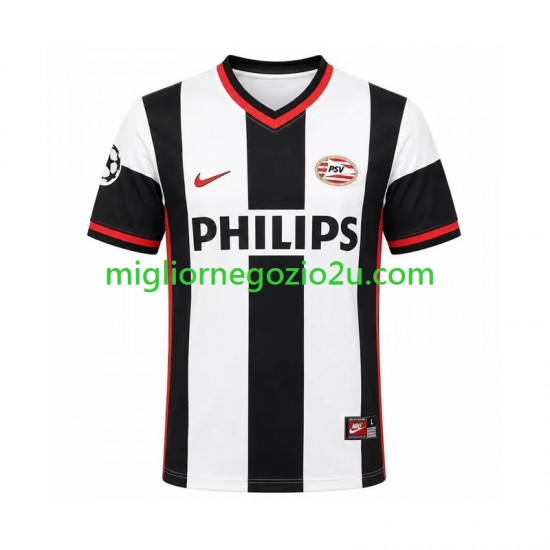 Maglia PSV Eindhoven Retro Uomo Trasferta Divisa 1998 Manica Corta