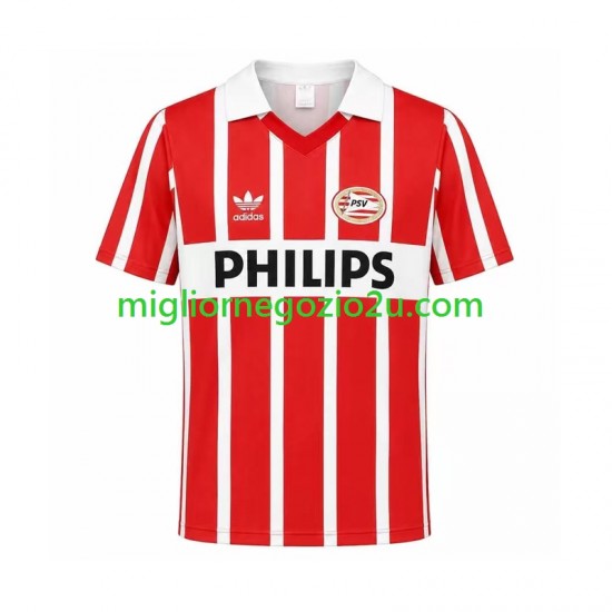 Maglia PSV Eindhoven 1990 Retro Uomo Casa Divisa Manica Corta