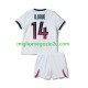 Maglia Paris Saint-Germain Desire Doue 14 Bambino Trasferta Divisa 2026-2027 Manica Corta