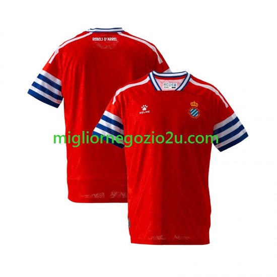 Maglia RCD Espanyol Uomo Trasferta Divisa 2026-2027 Manica Corta