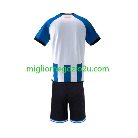Maglia RCD Espanyol Bambino Casa Divisa 2026-2027 Manica Corta