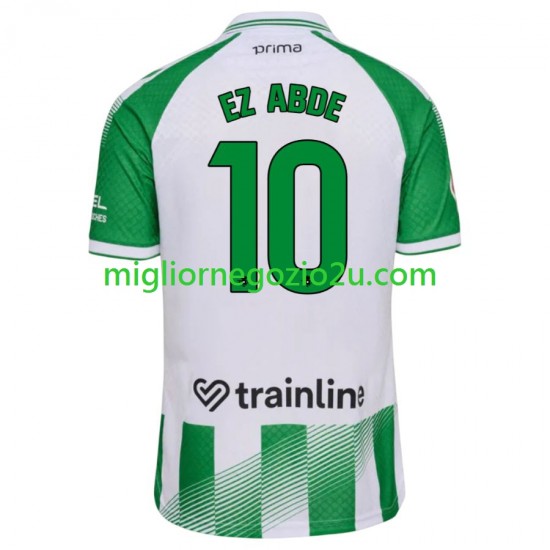 Maglia Real Betis Abde Ezzalzouli 10 Uomo Casa Divisa 2026-2027 Manica Corta