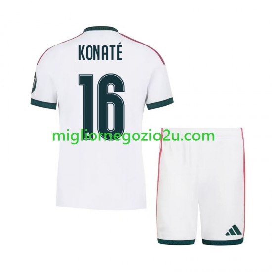 Maglia Real Madrid Ibrahima Konate 16 Bambino Casa Divisa 2026-2027 Manica Corta