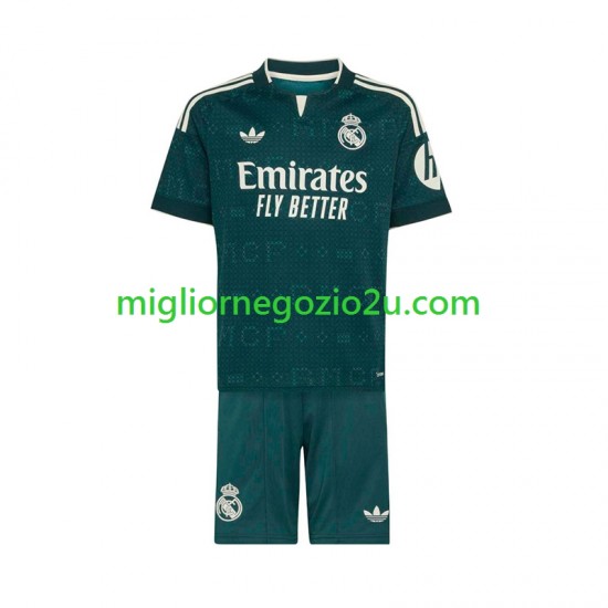 Maglia Real Madrid Bambino Trasferta Divisa 2026-2027 Manica Corta