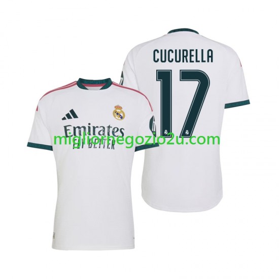 Maglia Real Madrid Marc Cucurella 17 Uomo Casa Divisa 2026-2027 Manica Corta