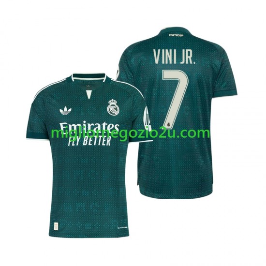 Maglia Real Madrid Vinicius Junior 7 Uomo Trasferta Divisa 2026-2027 Manica Corta