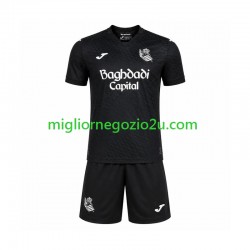 Maglia Real Sociedad Bambino Trasferta Divisa 2026-2027 Manica Corta