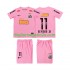 Maglia Santos Neymar JR 11 2012 2013 Retro Bambino Quarta Divisa Manica Corta