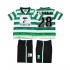 Maglia Sporting CP Cristiano Ronaldo 28 2000 Retro Bambino Casa Divisa 1999 Manica Corta