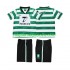 Maglia Sporting CP 2000 Retro Bambino Casa Divisa 1999 Manica Corta