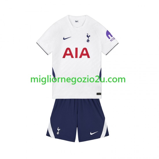 Maglia Tottenham Hotspur Bambino Casa Divisa 2026-2027 Manica Corta