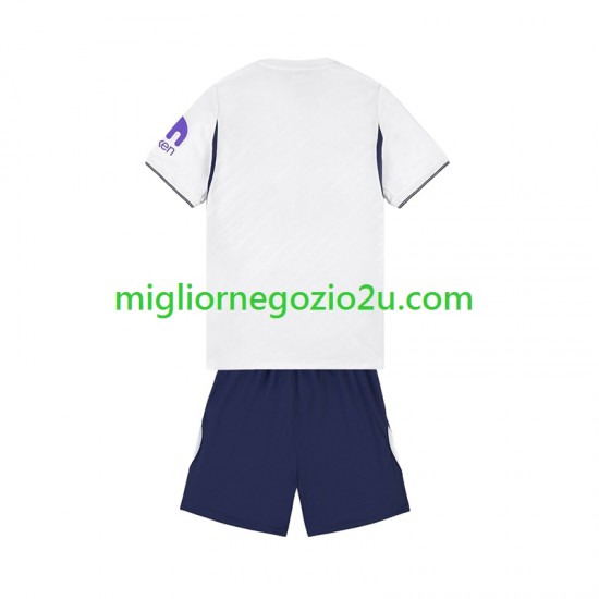Maglia Tottenham Hotspur Bambino Casa Divisa 2026-2027 Manica Corta