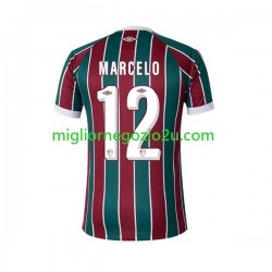 Maglia Fluminense Marcelo 12 Uomo Casa Divisa 2023-2024 Manica Corta