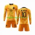 Maglia Paesi Bassi Memphis 10 Bambino Casa Divisa Mondiali 2022 Manica Lunga
