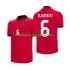 Maglia Albania Berat Djimsiti 6 Uomo Casa Divisa Mondiali 2026 Manica Corta