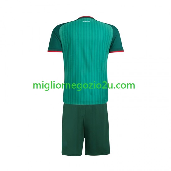 Maglia Algeria Bambino Trasferta Divisa 2026 Manica Corta