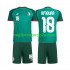 Maglia Algeria Mohamed Amoura 18 Bambino Trasferta Divisa 2026 Manica Corta