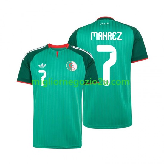 Maglia Algeria Riyad Mahrez 7 Uomo Trasferta Divisa 2026 Manica Corta