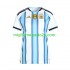 Maglia Argentina Donna Casa Divisa Mondiali 2026 Manica Corta