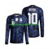 Maglia Argentina Lionel Messi 10 Uomo Trasferta Divisa Mondiali 2026 Manica Lunga