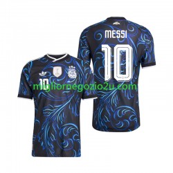 Maglia Argentina Lionel Messi 10 Uomo Trasferta Divisa Mondiali 2026 Manica Corta