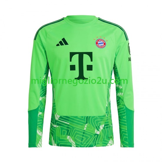 Maglia FC Bayern München Portiere Uomo Casa Divisa 2026-2027 Manica Lunga