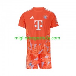 Maglia FC Bayern München Portiere Bambino Trasferta Divisa 2026-2027 Manica Corta
