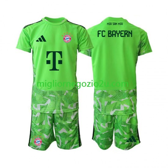 Maglia FC Bayern München Portiere Bambino Casa Divisa 2026-2027 Manica Corta