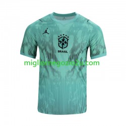 Maglia Brasile Portiere Uomo Terza Divisa Mondiali 2026 Manica Corta