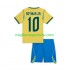Maglia Brasile Neymar JR 10 Bambino Casa Divisa Mondiali 2026 Manica Corta