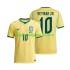 Maglia Brasile Neymar JR 10 Uomo Casa Divisa Mondiali 2026 Manica Corta