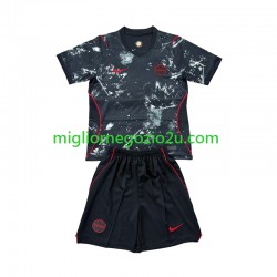 Maglia Canada Bambino Trasferta Divisa Mondiali 2026 Manica Corta
